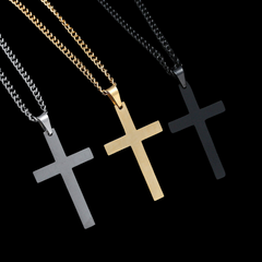 Exquisite Men’s Cross Necklace