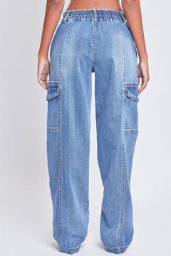 Jade High-Rise Straight Cargo Jeans