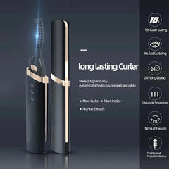 Heated Eyelash Curler With USB Charging