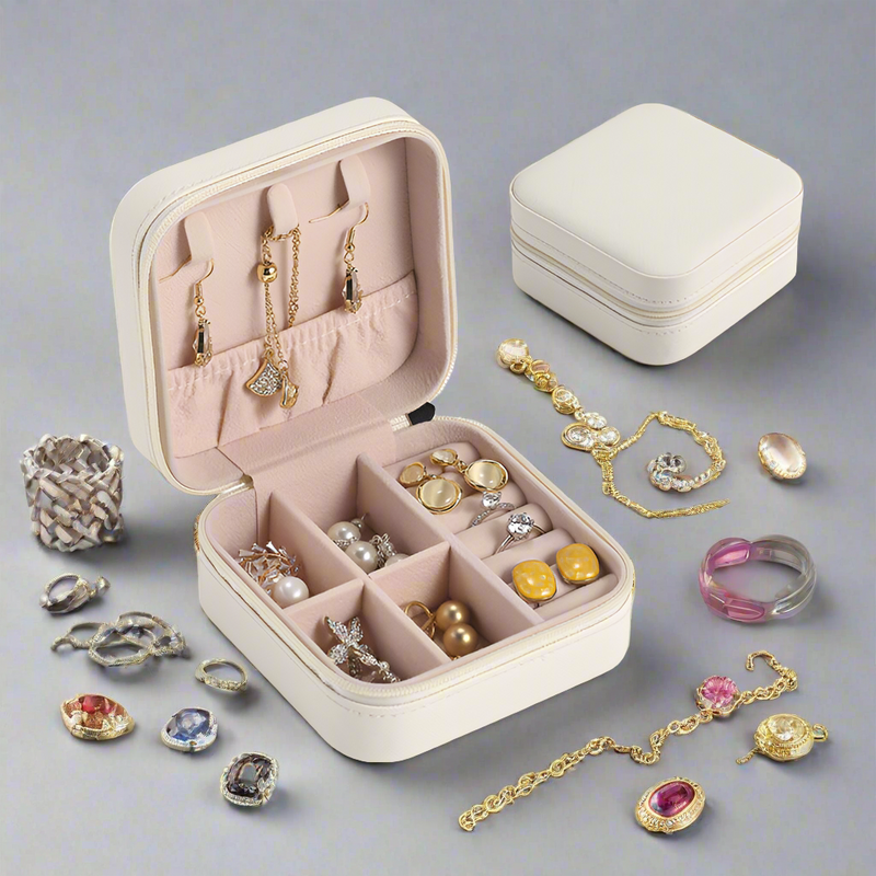 Jewelry Zipper Box Storage