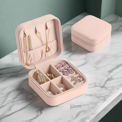 Jewelry Zipper Box Storage