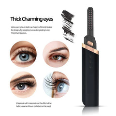 Heated Eyelash Curler With USB Charging