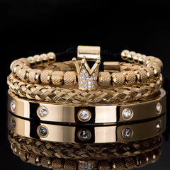 Mens Diamond Roman Bracelets